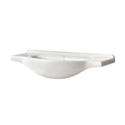 Garnero Arredamenti Lavabi Bagno-Lavabo bagno da incasso 85x49cm in ceramica bianco Alexia