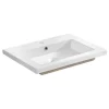 Garnero Arredamenti Lavabi Bagno-Lavabo bagno da incasso 46x61cm rettangolare bianco Ceci
