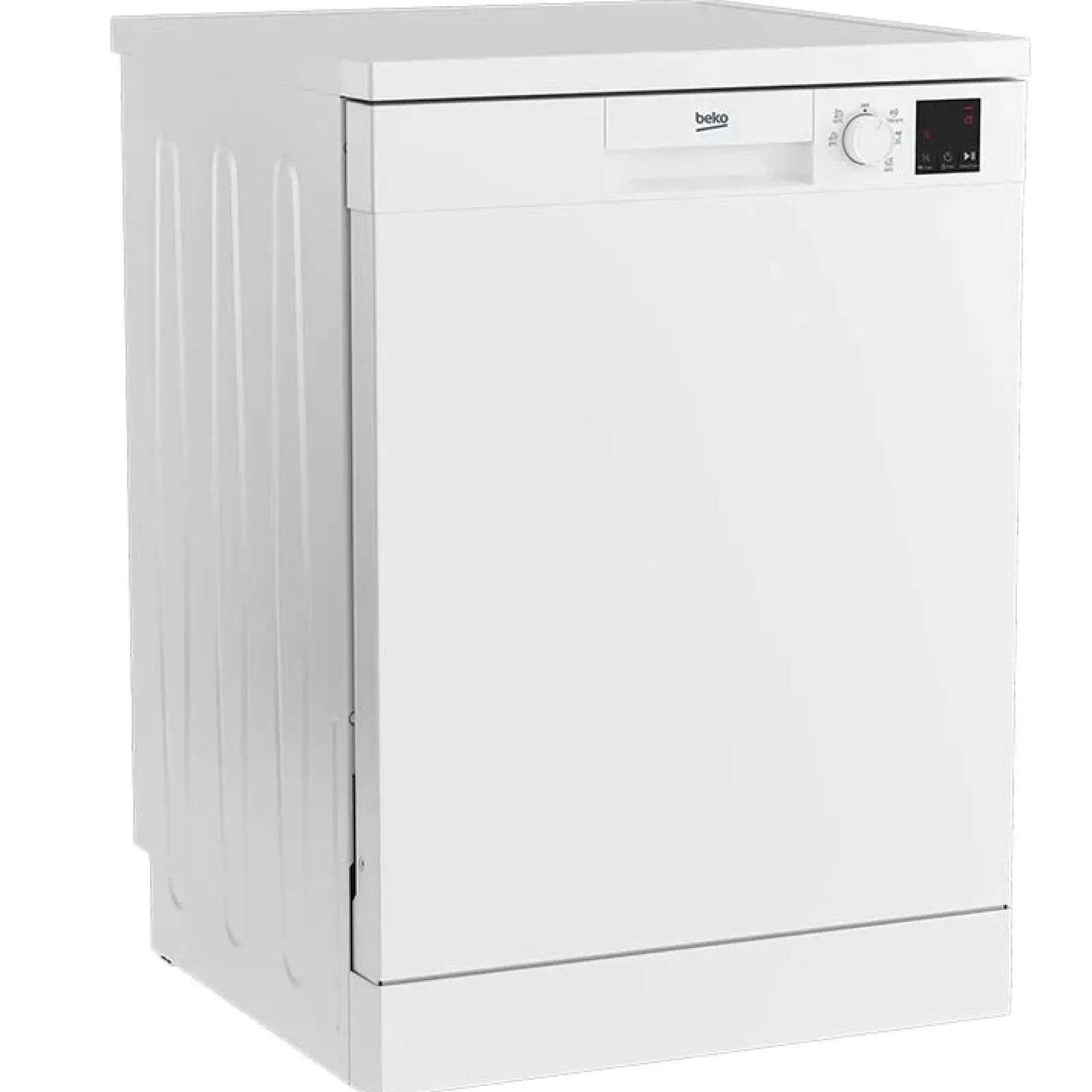 Garnero Arredamenti Elettrodomestici-Lavastoviglie con display LED 60x85cm inox bianco Beko