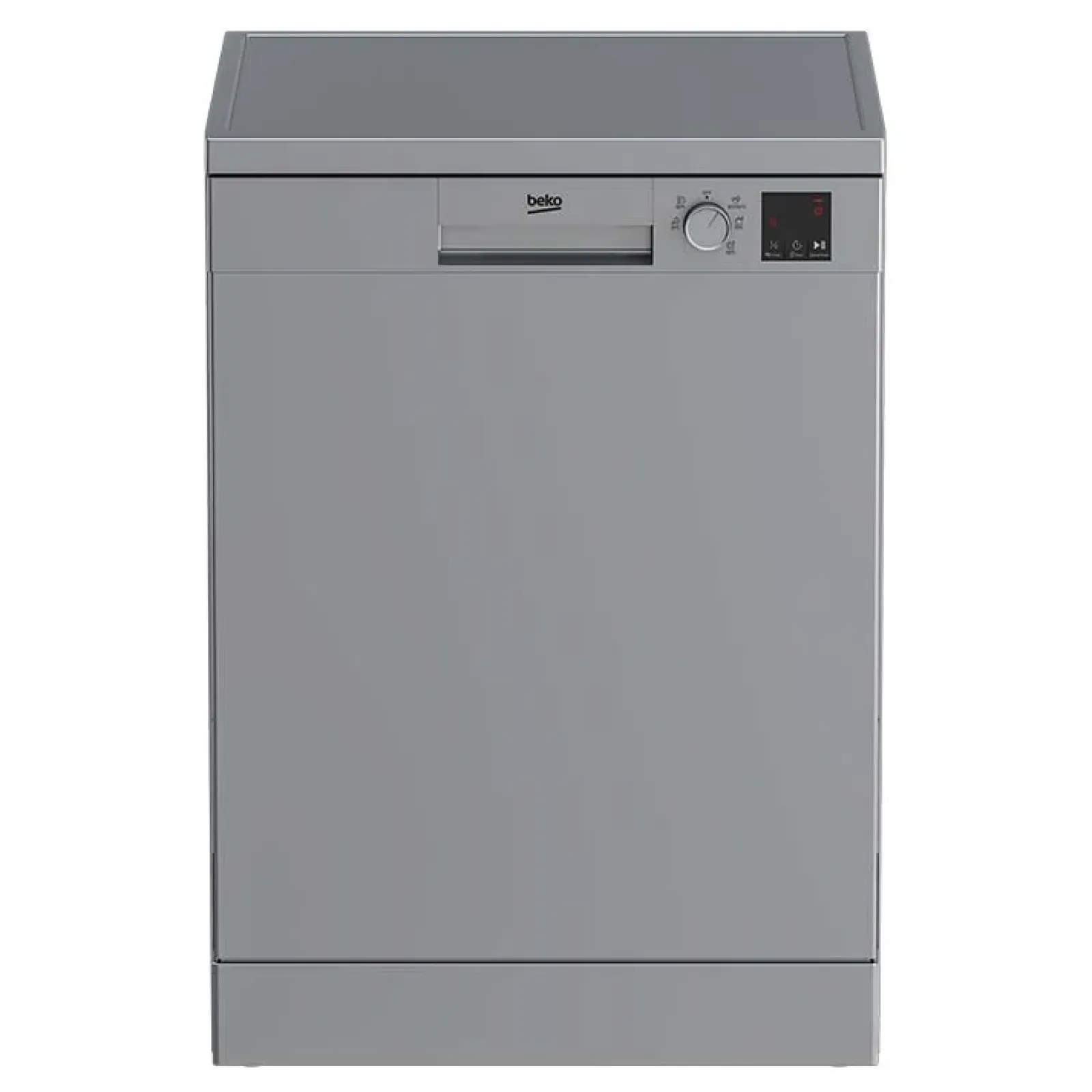 Garnero Arredamenti Elettrodomestici-Lavastoviglie con display LED 60x85cm inox grigio Beko