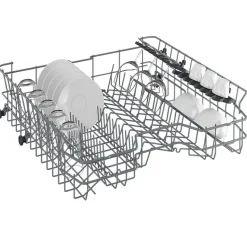 Garnero Arredamenti Elettrodomestici-Lavastoviglie con display LED 60x85cm inox grigio Beko