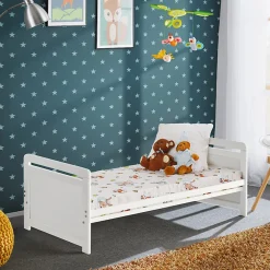 Garnero Arredamenti Letti Per Bambini E Ragazzi|Letti Per Bambini E Ragazzi-Lettino con materasso bambini neonati culla cassetto 67x124cm bianco Magic