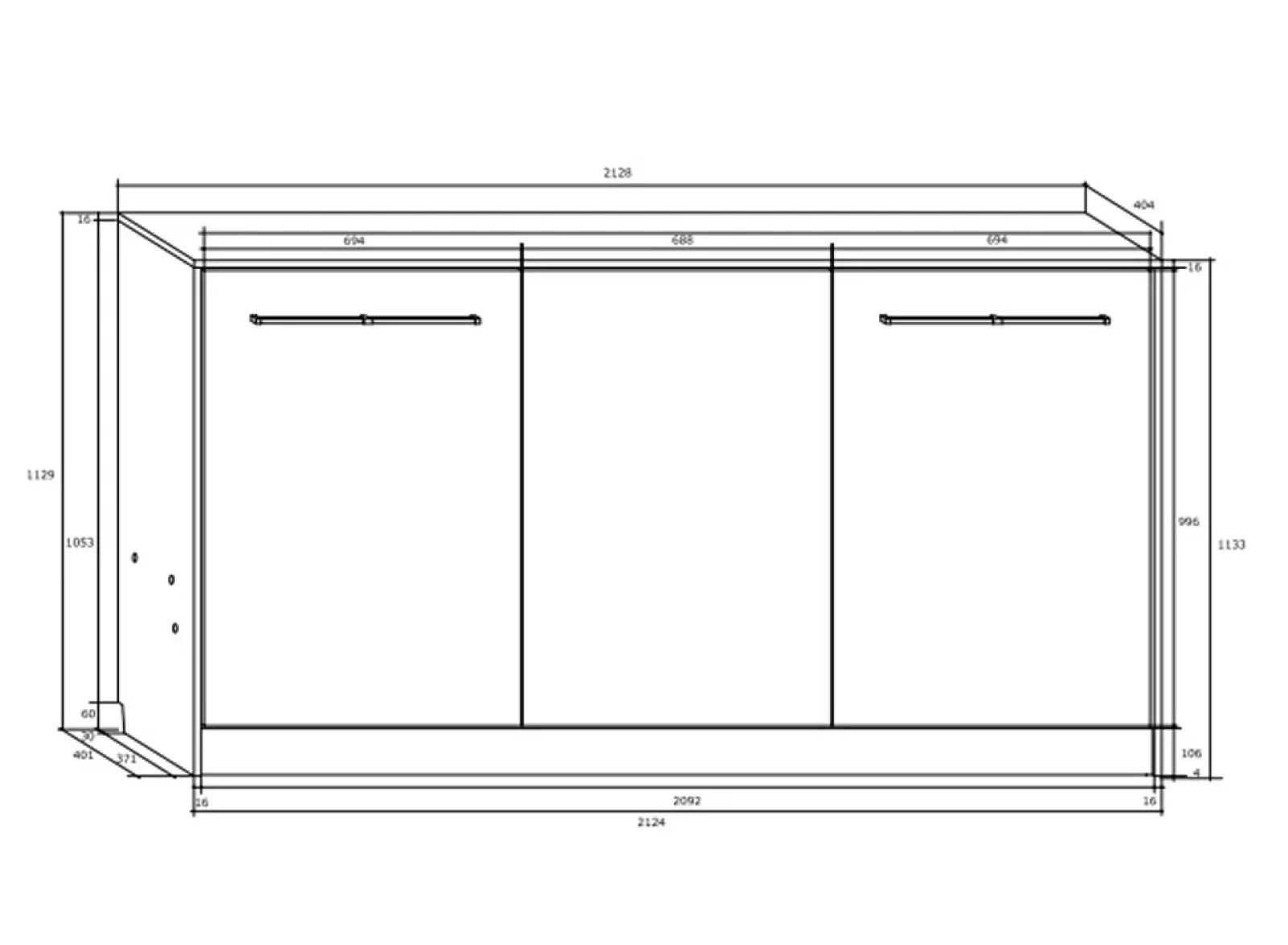Garnero Arredamenti Letti Per Cameretta|Letti A Scomparsa-Letto a scomparsa orizzontale 90x200cm singolo rovere blu Alvin Gihome® Rovere - Blu