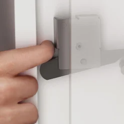 Garnero Arredamenti Letti A Scomparsa|Letti Alla Francese-Letto a scomparsa orizzontale 140x200 cm alla francese bianco Chimera