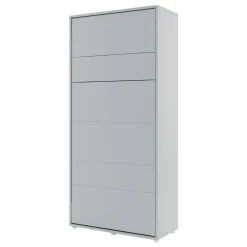 Garnero Arredamenti Letti A Scomparsa|Letti Singoli-Letto a scomparsa verticale 90x200 cm singolo bianco Camelio