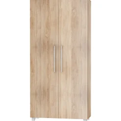 Garnero Arredamenti Letti Per Cameretta|Letti A Scomparsa-Letto a scomparsa verticale 90x200cm singolo sonoma Calvin Gihome® Rovere