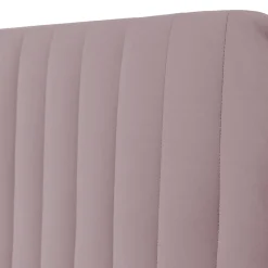 Garnero Arredamenti Letti Matrimoniali|Letti Matrimoniali-Letto contenitore matrimoniale 160x200 imbottito velluto rosa Poffi Tessuto Vellutato Lucido Rosa