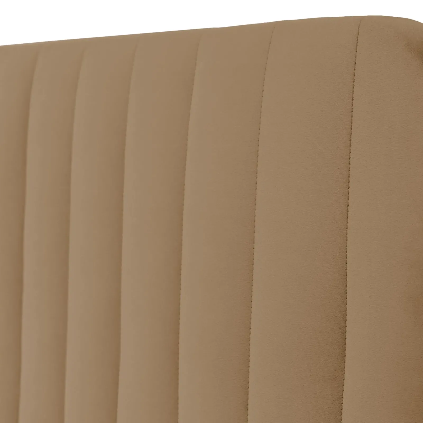 Garnero Arredamenti Letti Matrimoniali|Letti Matrimoniali-Letto contenitore matrimoniale 160x200 imbottito velluto tortora Poffi Tessuto Vellutato Lucido Tortora