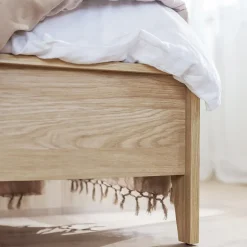 Garnero Arredamenti Letti Matrimoniali|Letti Matrimoniali-Letto matrimoniale contenitore 160x200cm rovere Noor