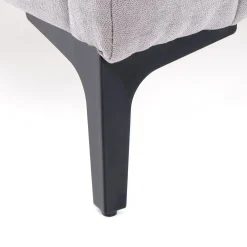 Garnero Arredamenti Letti Matrimoniali|Letti Matrimoniali-Letto matrimoniale imbottito 160x200cm grigio chiaro Varano