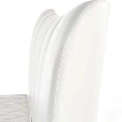 Garnero Arredamenti Letti Matrimoniali|Letti Matrimoniali-Letto matrimoniale in ecopelle 160x200cm Cabras Gihome® Bianco