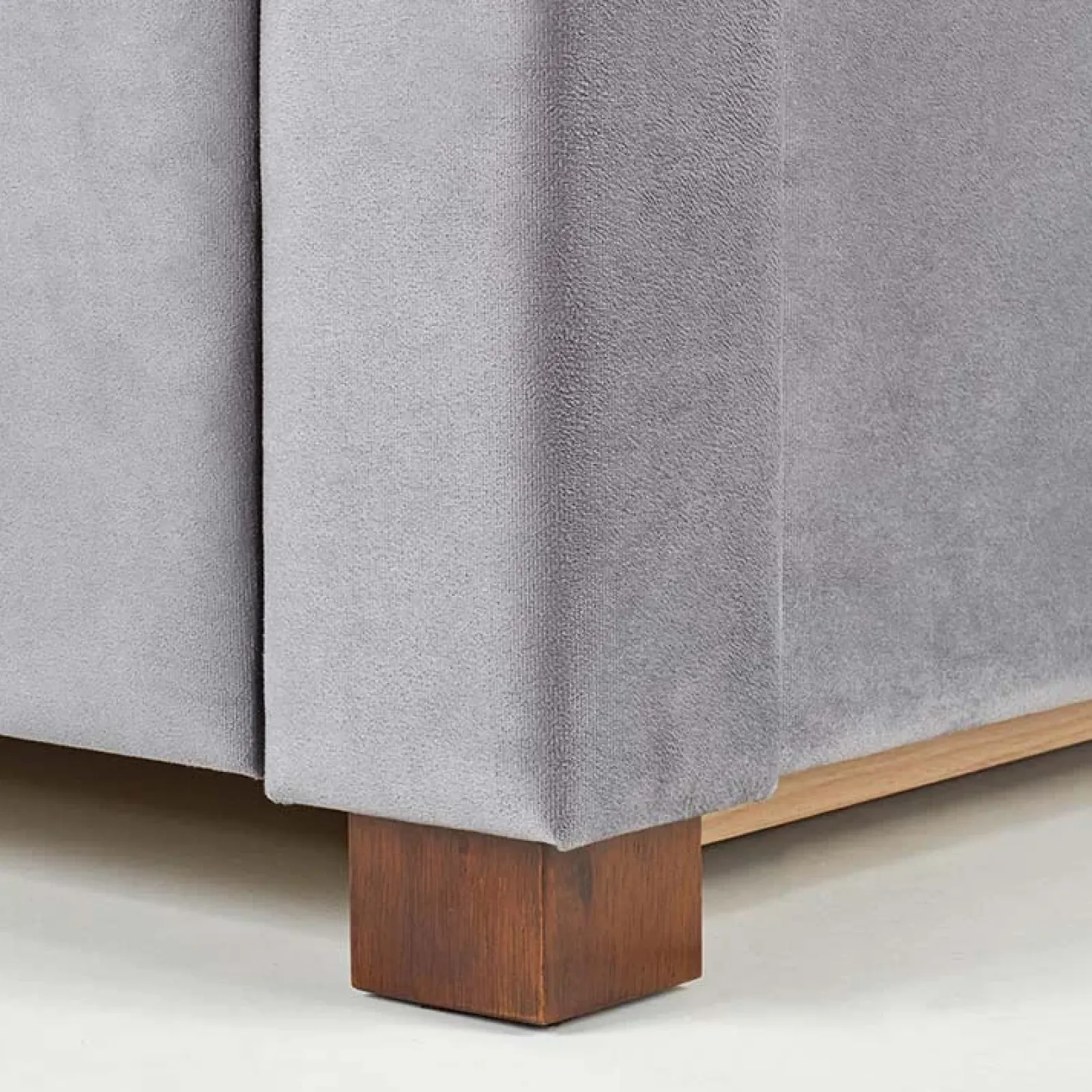 Garnero Arredamenti Letti Matrimoniali|Letti Matrimoniali-Letto matrimoniale in tessuto con cassetti 160x200cm Ravello Gihome® Grigio