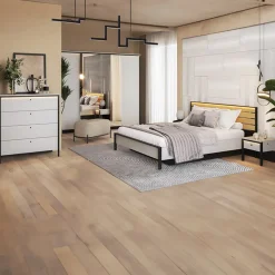 Garnero Arredamenti Letti Oversize-Letto oversize contenitore 180x200cm con LED e presa USB-C grigio nero rovere Luna