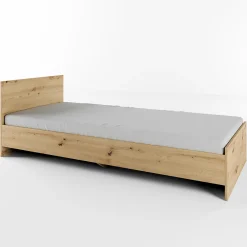 Garnero Arredamenti Letti Per Bambini E Ragazzi|Letti Per Bambini E Ragazzi-Letto singolo 90x200cm moderno Marco Rovere Rustico