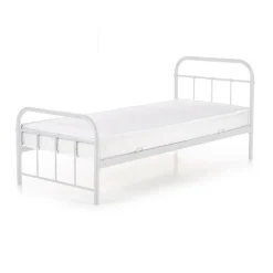 Garnero Arredamenti Letti Per Bambini E Ragazzi|Letti Per Bambini E Ragazzi-Letto singolo 90x200cm moderno bianco Stella