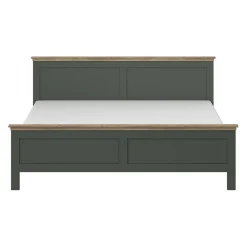 Garnero Arredamenti Letti Alla Francese-Letto 140x200cm alla francese design moderno verde quercia Texel