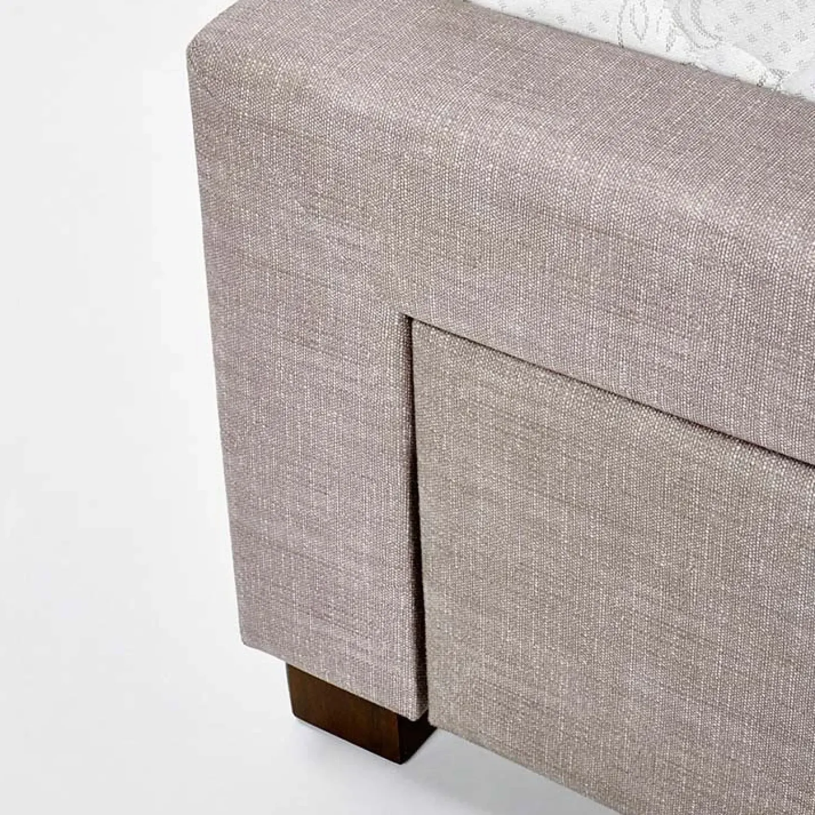 Garnero Arredamenti Letti Matrimoniali|Letti Matrimoniali-Letto 160x200cm matrimoniale con cassettoni beige Quarto Gihome®