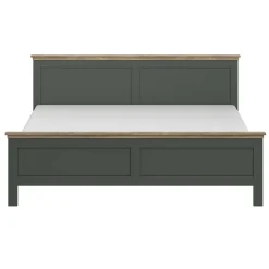 Garnero Arredamenti Letti Matrimoniali|Letti Matrimoniali-Letto 160x200cm matrimoniale moderno verde quercia Texel