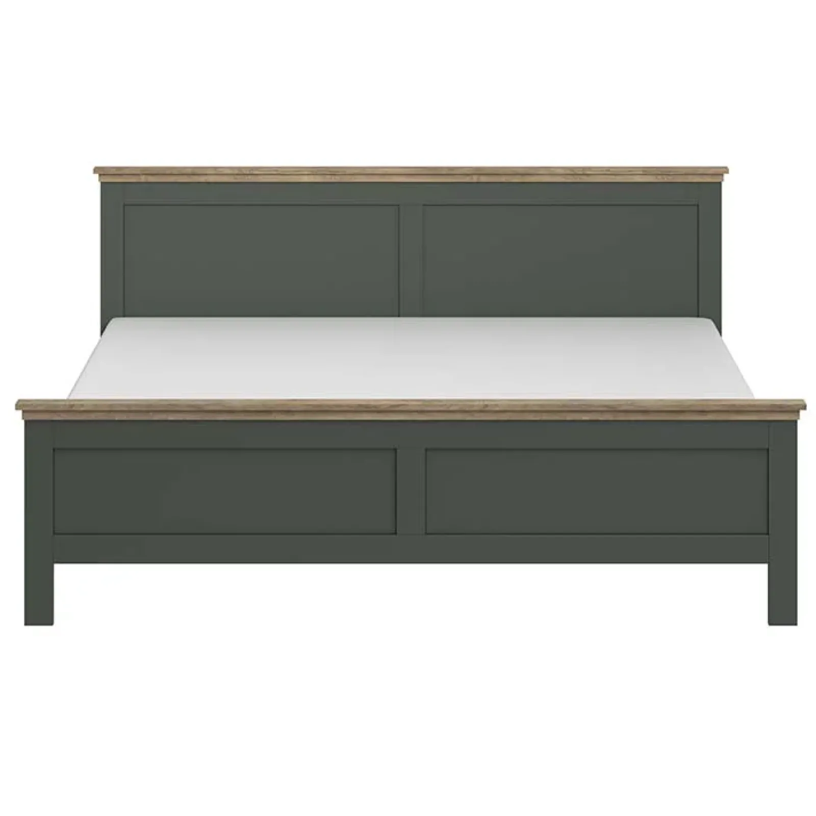 Garnero Arredamenti Letti Matrimoniali|Letti Matrimoniali-Letto 160x200cm matrimoniale moderno verde quercia Texel