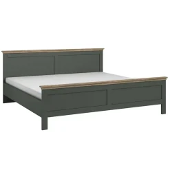 Garnero Arredamenti Letti Oversize-Letto 180x200cm matrimoniale oversize verde quercia Texel