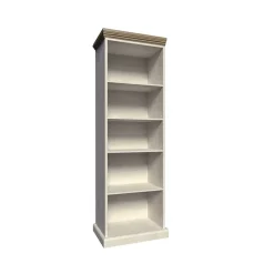 Garnero Arredamenti Librerie|Librerie-Libreria 68x187h cm 5 ripiani pino frassinato rovere Blend