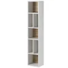 Garnero Arredamenti Librerie|Librerie-Libreria 32x159h cm moderna design bianco rovere Tahiti