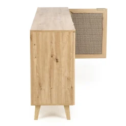 Garnero Arredamenti Madie Moderne|Madie Moderne-Madia 160x85h cm 3 ante 3 ripiani moderna rovere Sombra