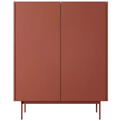 Garnero Arredamenti Credenze Moderne|Madie Moderne-Madia 97x122h cm 2 ante design moderno rosso Passion