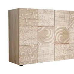 Garnero Arredamenti Credenze Moderne|Madie Moderne-Madia 241x84h cm 4 ante moderna samoa Paradise Rovere