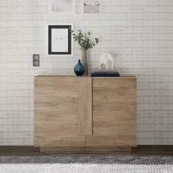 Garnero Arredamenti Credenze Moderne|Madie Moderne-Madia 120x90h cm 2 ante moderna soggiorno Alvarez Rovere