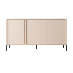 Garnero Arredamenti Madie Moderne|Madie Moderne-Madia 153x82h cm 3 ante moderna beige Melly