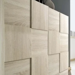 Garnero Arredamenti Credenze Moderne|Madie Moderne-Madia 181x84h cm 3 ante moderna soggiorno samoa Obsession Rovere