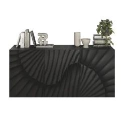 Garnero Arredamenti Madie Moderne|Madie Moderne-Madia 181x95h cm 3 ante serigrafate moderna antracite Grafea