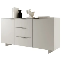 Garnero Arredamenti Credenze Moderne|Madie Moderne-Madia 180x90h cm 2 ante soggiorno grigio Stone