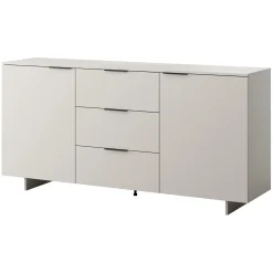 Garnero Arredamenti Credenze Moderne|Madie Moderne-Madia 180x90h cm 2 ante soggiorno grigio Stone