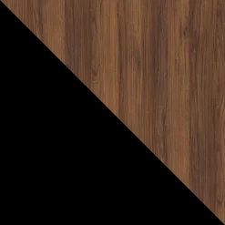 Garnero Arredamenti Credenze Moderne|Madie Moderne-Madia 102x118h cm 4 ante soggiorno noce nero Wild Noce - Nero opaco