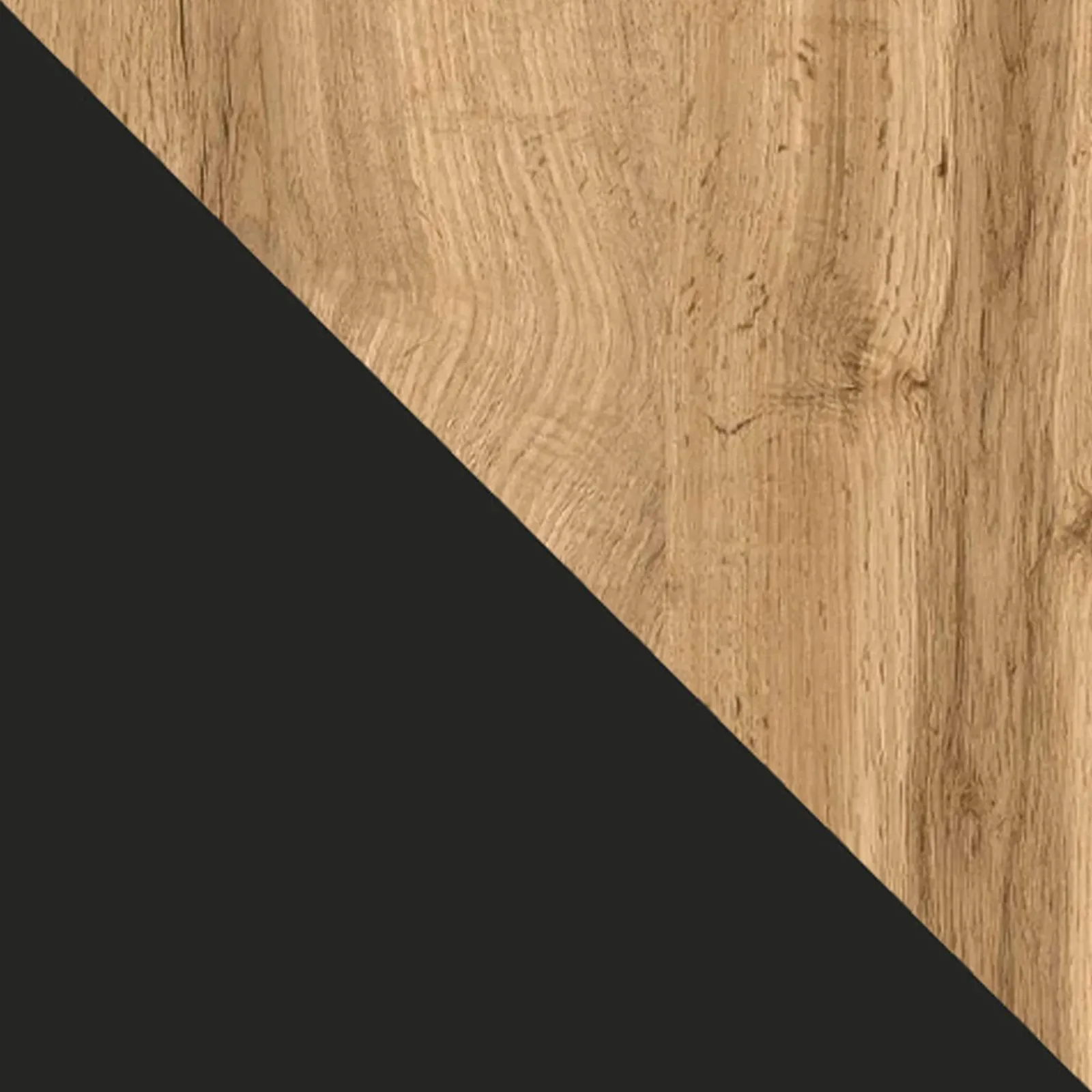 Garnero Arredamenti Credenze Moderne|Madie Moderne-Madia 150x76h cm rustica design cannettato rovere nero List