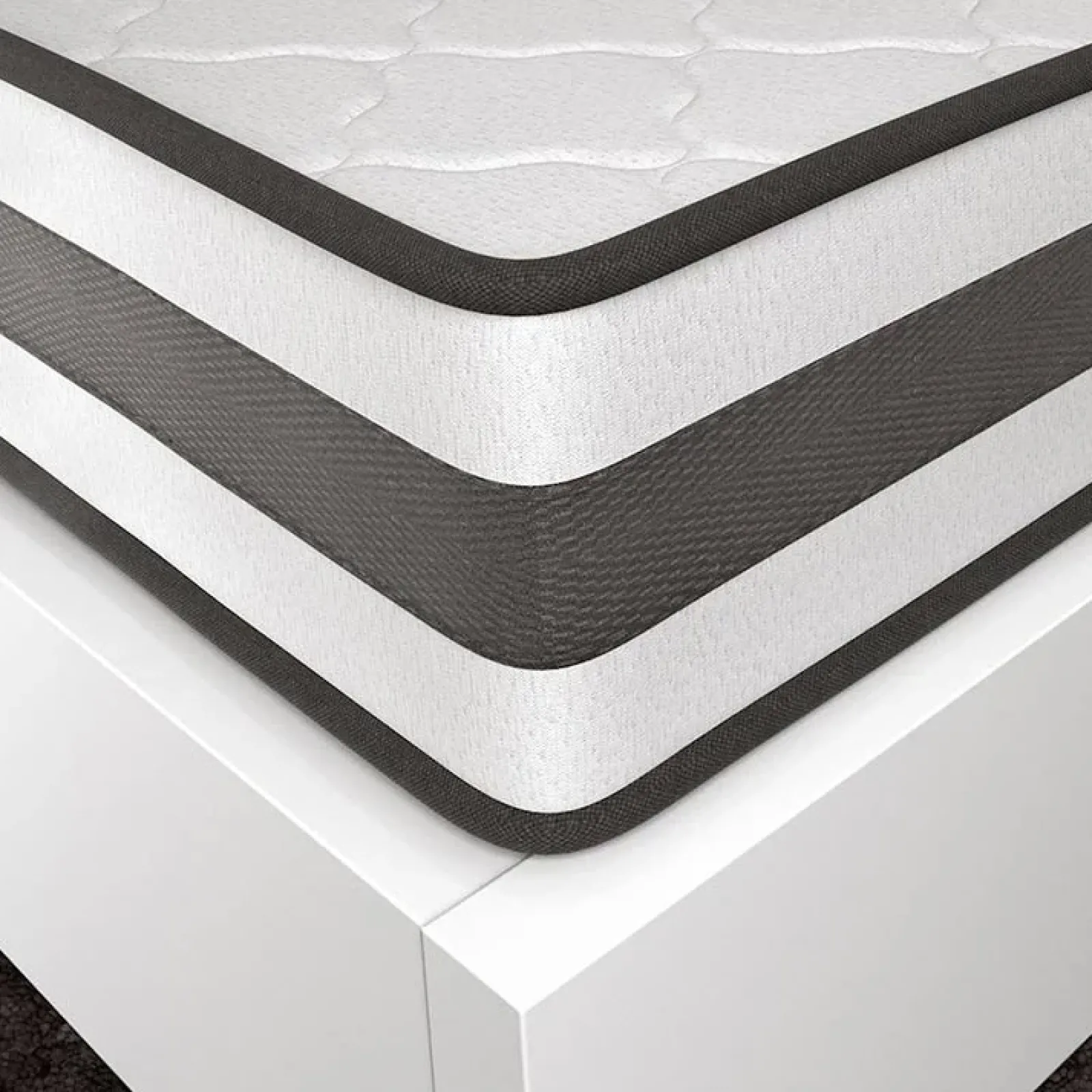 Garnero Arredamenti Materassi In Schiuma|Materassi In Schiuma-Materasso matrimoniale 180x200cm memory antiacaro H. 22cm Memory Deluxe