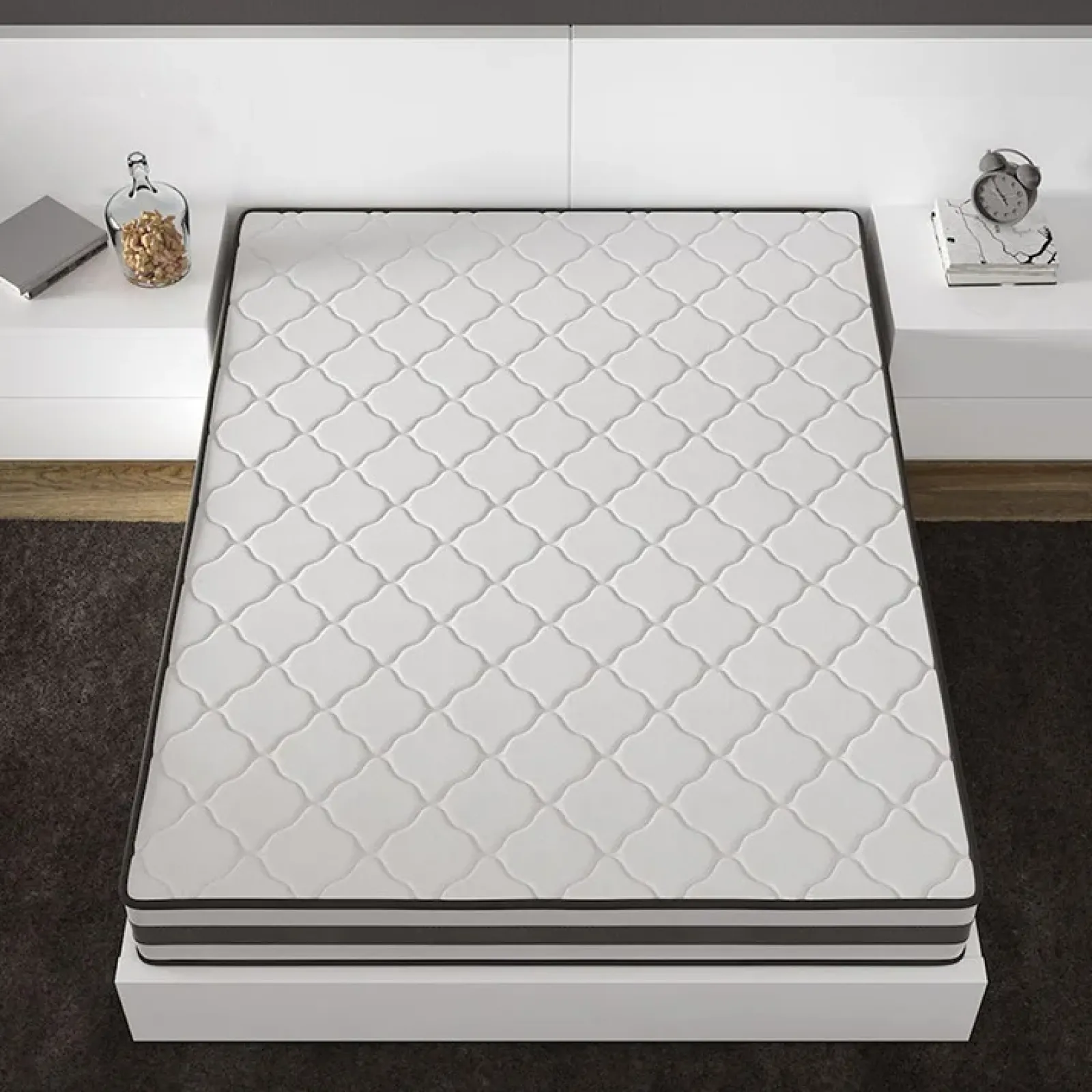 Garnero Arredamenti Materassi In Schiuma|Materassi In Schiuma-Materasso matrimoniale 180x200cm memory antiacaro H. 22cm Memory Deluxe