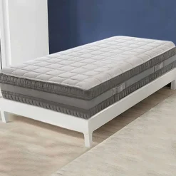 Garnero Arredamenti Materassi In Memory|Materassi In Memory-Materasso singolo memory sfoderabile 90x190cm schiumato Silver