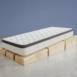 Garnero Arredamenti Materassi A Molle|Materassi A Molle-Materasso singolo memory 90x200cm con molle Premium