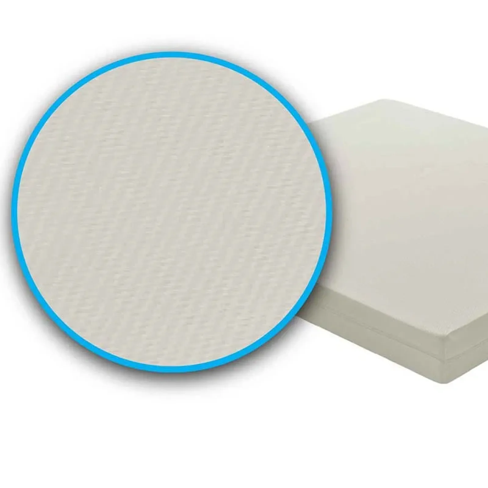 Garnero Arredamenti Materassi In Schiuma|Materassi In Schiuma-Materasso singolo sfoderabile 90x190cm schiumato ad acqua Easy