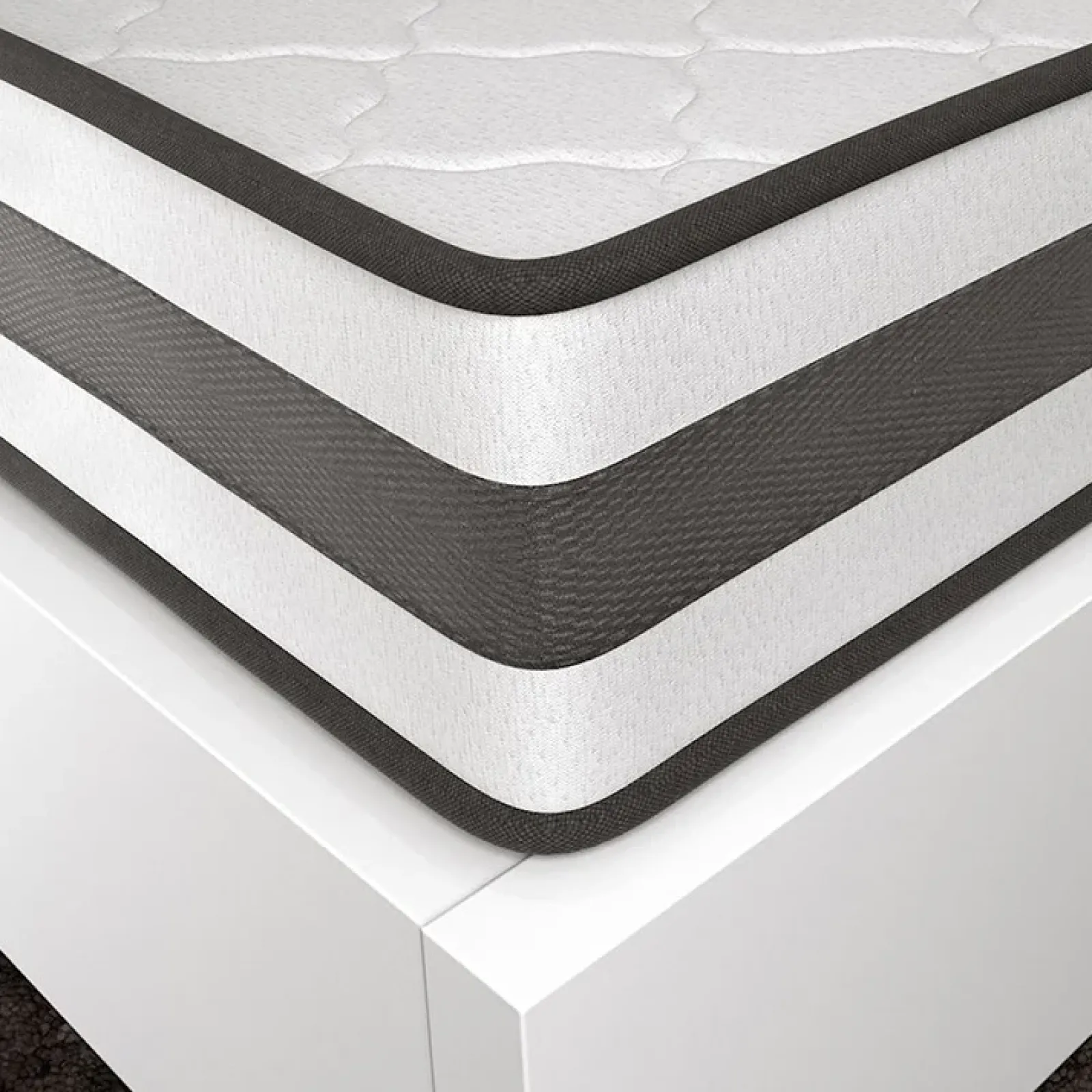 Garnero Arredamenti Materassi In Schiuma|Materassi In Schiuma-Materasso singolo 80x200cm memory antiacaro H. 22cm Memory Deluxe