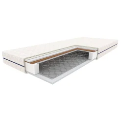 Garnero Arredamenti Materassi A Molle|Materassi A Molle-Materasso una piazza e mezza 120x200cm in tessuto Asmara