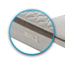 Garnero Arredamenti Materassi A Molle|Materassi A Molle-Materasso 120x190cm una piazza e mezza memory con molle Dolce Sonno