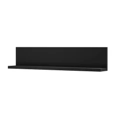 Garnero Arredamenti Mensole E Pensili-Mensola 150x32h cm per parete attrezzata Megan Gihome® Nero Opaco