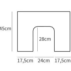 Garnero Arredamenti Mobili Bagno A Terra-Mobile bagno a terra 64cm con ruote 1 anta rovere bianco Irma