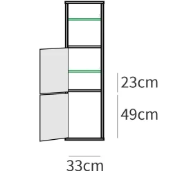 Garnero Arredamenti Mobili Bagno A Terra-Mobile bagno a terra 120cm con doppio lavabo e colonna rovere antracite Crown