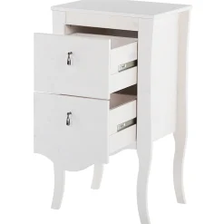 Garnero Arredamenti Colonne Per Bagno-Mobile bagno classico 45cm 2 cassetti bianco Brigit