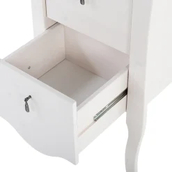 Garnero Arredamenti Colonne Per Bagno-Mobile bagno classico 45cm 2 cassetti bianco Brigit